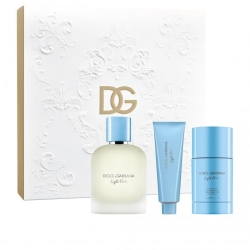 Dolce & Gabbana Light Blue Pour Homme - Eau De Toilette 100 Ml + Shower Gel 50 Ml + Deodorante Stick 75 Ml