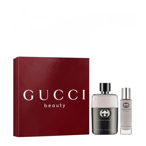 Gucci Guilty Pour Homme - Eau De Toilette 50 Ml + Eau De Toilette Travel Spray 15 Ml