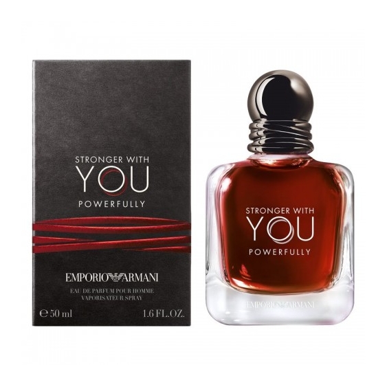 Armani Stronger With You Powerfully - Eau De Parfum Uomo 50 Ml Vapo