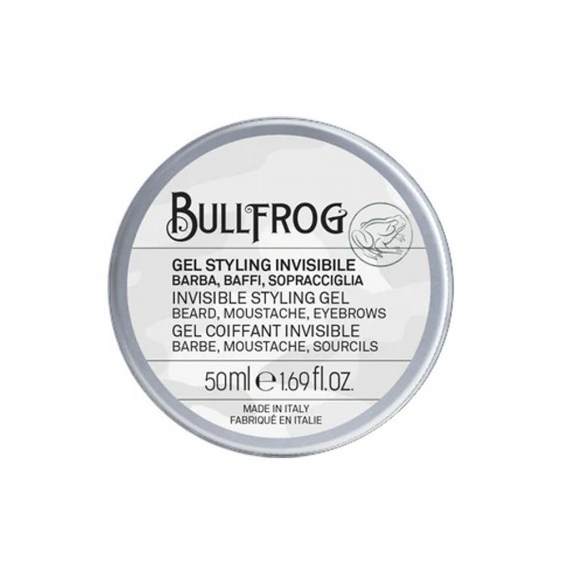 Bullfrog Gel Styling Invisible Barba Baffi Sopracciglia 50 Ml