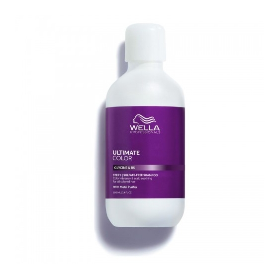 Wella Ultimate Color Step 1 Sulfate-Free Shampoo Delicato Protettivo Del Colore E Idratante 100 Ml