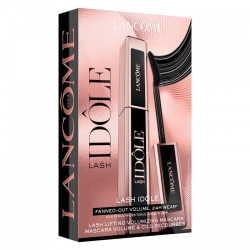 Lancome Lash Idole - Mascara N. 01 Glossy Black + Crayon Khol N. 01 Noir + Struccante Occhi Bi-Facil