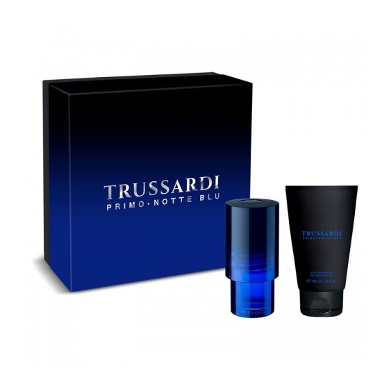 Trussardi Primo Notte Blu - Eau De Parfum Uomo 50 Ml Vapo + Shower Gel 100 Ml