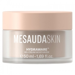 Mesauda Hydraware Gel-Cream Moisturizer - Crema Viso Idratante Rimpolpante 24H 50 Ml
