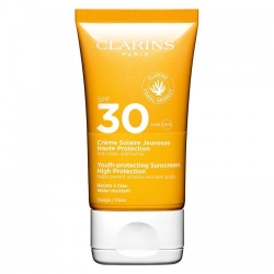 Clarins Creme Solaire Jeunesse Haute Protection Spf30 - Crema solare ad alta protezione 50 Ml