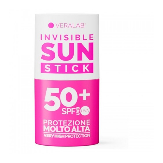 Veralab Invisible Sun Stick Spf50+ Solare Protettivo Per Zone Delicate 4 Ml