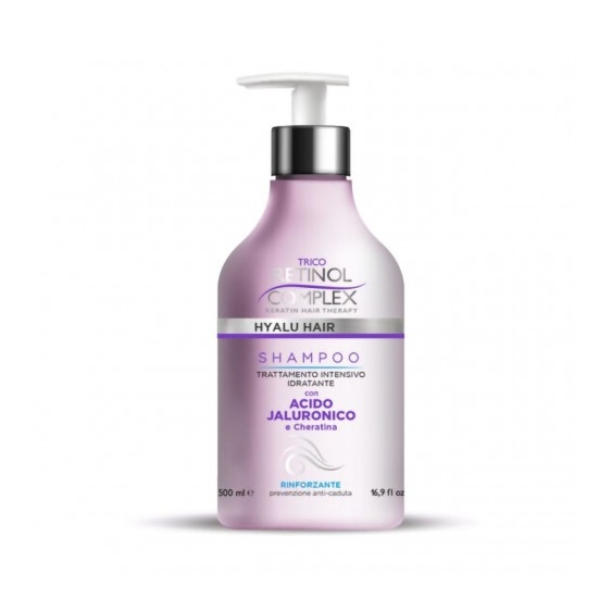 Retinol Complex Hyalu Hair - Shampoo con Acido Jaluronico 500 ml