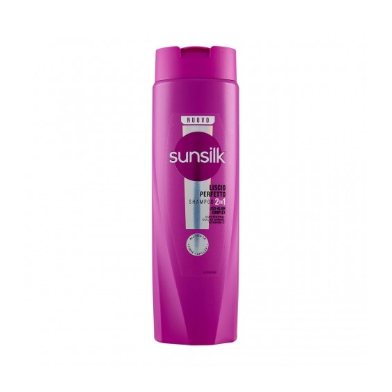 Sunsilk Liscio Perfetto Shampoo 2in1 per capelli disciplinati e luminosi 250 ml
