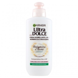 Garnier Ultra Dolce Delicatezza D'Avena - Crema Modellante 2 In 1 Morbidezza e Idratazione 200 ml