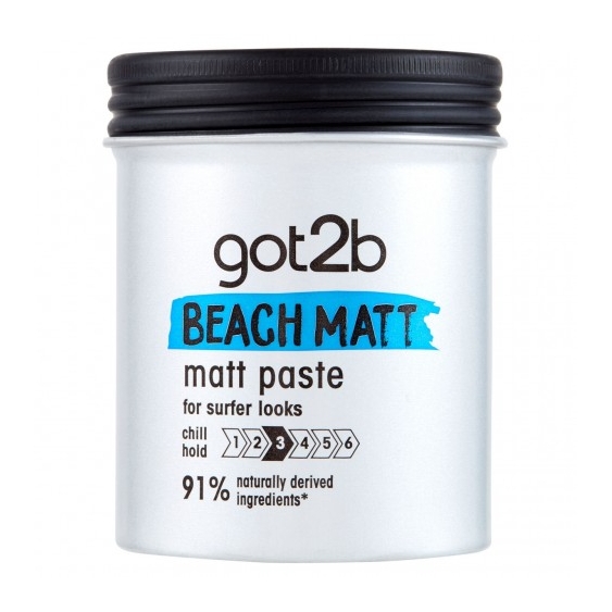 Got2B Beach Matt Matt Paste - Pasta Modellante a fissaggio medio e finish opaco 100 ml