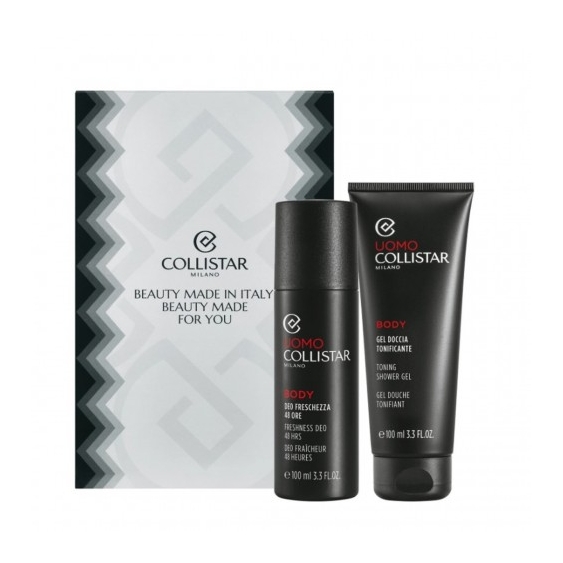 Collistar Uomo Body Deo Freschezza 48 Ore + Gel Doccia Tonificante 100 ml