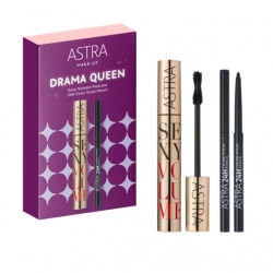 Astra Drama Queen - Mascara Sexy Volume + Matita Occhi 24H Color-Stain Pencil