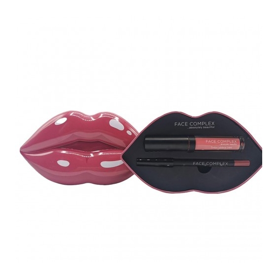 Face Complex Absolutely Beautiful - Tinta Labbra 24h + Matita Labbra N. 05