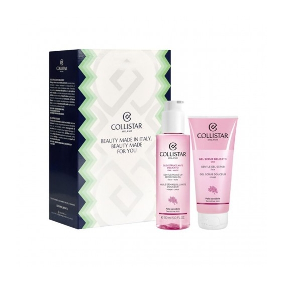 Collistar Olio Struccante Delicato 50 ml + Gel Scrub Delicato 100 Ml