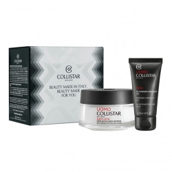 Collistar Uomo Crema Rivitalizzante Antirughe 50 ml - Gel Detergente Energizzante Viso 30 ml