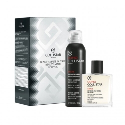 Collistar Schiuma Da Barba Aderenza Perfetta 200 ml + Dopobarba Pelli Sensibili Anti Rossore 100 ml