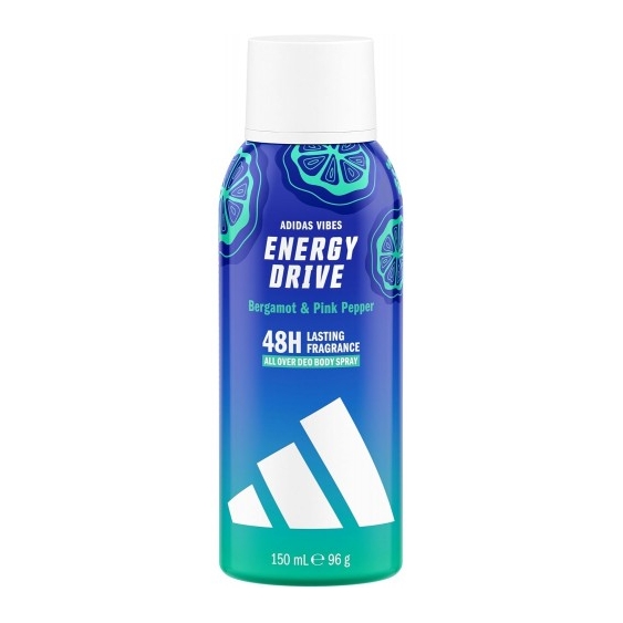 Adidas Vibes Energy Drive - Deodorante spray corpo 150 ml