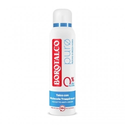 Borotalco Puro Profumo Di Brezza Marina - Deodorante Spray con Talco e Meolecole Traspiranti Asciutto Anti-Odori 150 ml