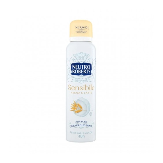 Neutro Roberts Sensibile Avena e Latte - Deodorante Spray 150 ml