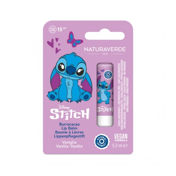 Naturaverde Disney Stitch - Burrocacao alla Vaniglia 5 ml