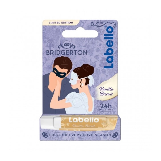 Labello Bridgerton Vanilla Biscuit - Balsamo Labbra Idratante e Protettivo 5,5 ml
