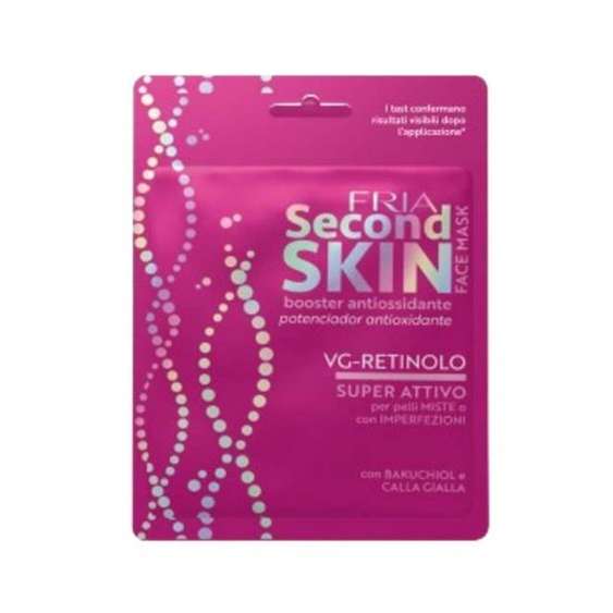 Fria Second Skin Vg-Retinolo Super Attivo - Maschera Viso Antiossidante