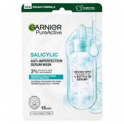 Garnier Pureactive Salicylic Anti-imperfection Serum Mask - Maschera Siero Viso purificante e anti-imperfezioni