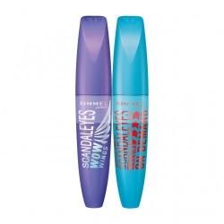 Rimmel Scandaleyes Wow Wings Mascara + Scandaleyes Volume On Demand Mascara Waterproof