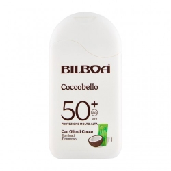 Bilboa Coccobello Spf50+ Crema Solare con olio di cocco 200 ml