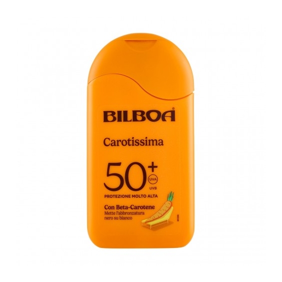 Bilboa Carotissima Spf50+ Crema Solare Protezione Molto Alta 200 ml