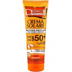 Delice Crema Solare Spf50+ Protezione Solare Molto Alta 100 ml