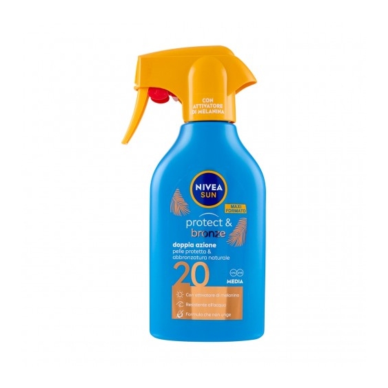 Nivea Sun Protect & Bronze Spf20 - Protezione solare Media spray 250 ml
