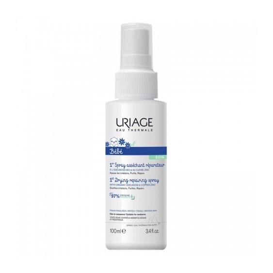 Uriage Bebe - Spray Assorbente E Riparatore 100 Ml
