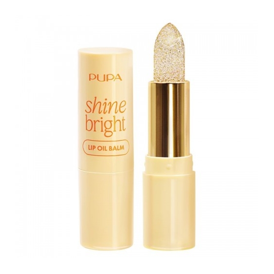 Pupa Shine Bright - Lip Oil Balm N. 01 Crystal Shine