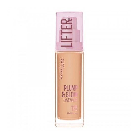 Maybelline Lifter Plump & Glow Spf15 Foundation N. 118