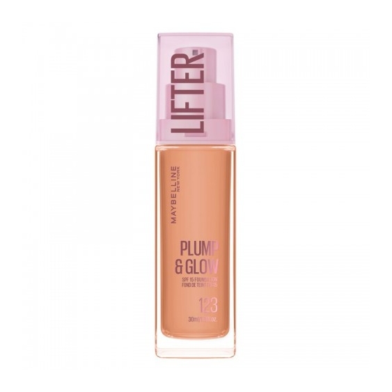 Maybelline Lifter Plump & Glow Spf15 Foundation N. 123