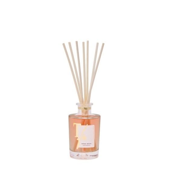 Teatro Fragranze Uniche Papaia Ibisco - Diffusore D'Ambiente con bastoncini 100 Ml