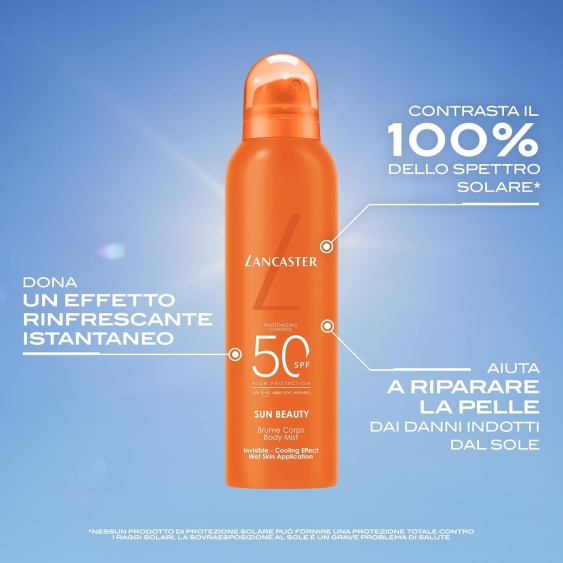 Lancaster Sun Sport Cooling Invisible Mist SPF 50 200ML