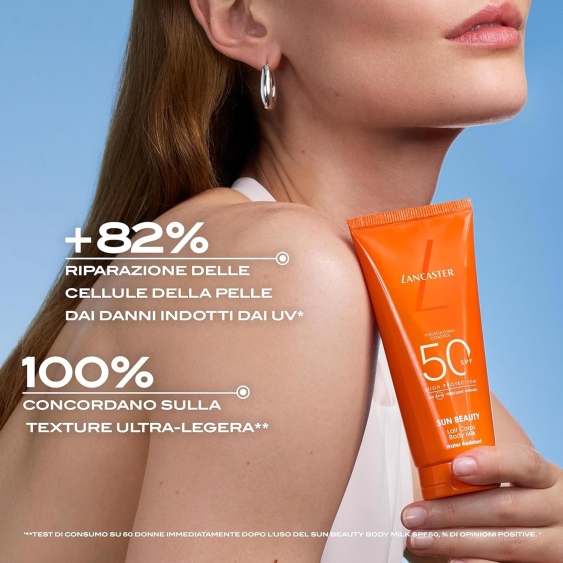 Lancaster Sun Beauty Body Milk SPF30 Latte Solare Corpo 100 ml