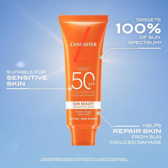 Lancaster Sun Sensitive Oil Free Milky Fluid SPF50 50ML
