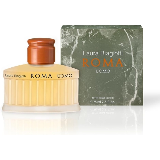 Laura Biagiotti Roma Uomo After Shave Lotion Omaggio