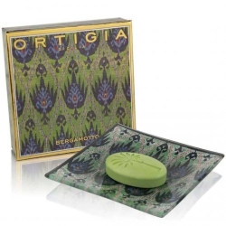 Ortigia Bergamotto - Sapone 40 g + Piattino Decorativo