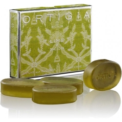Ortigia Lime di Sicilia - 4 Saponi alla Glicerina da 40 g