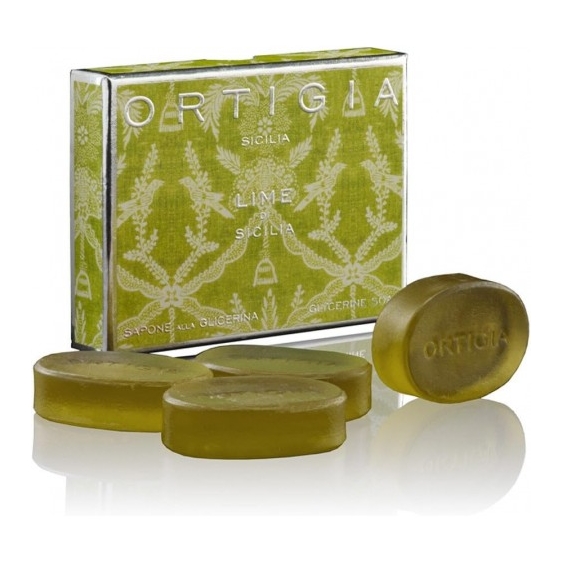Ortigia Lime di Sicilia - 4 Saponi alla Glicerina da 40 g
