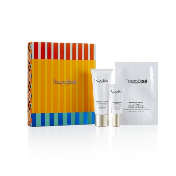 Natura Bisse Essential Shock - Crema Viso + Crema Occhi e Labbra + Maschera lifting