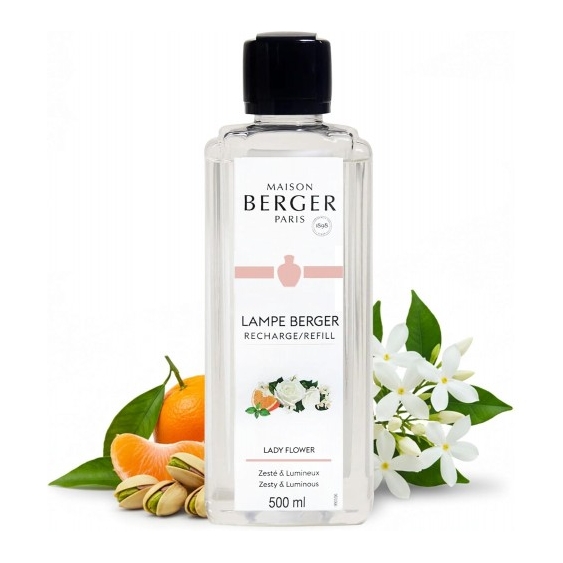 Maison Berger Paris Lady Flower - Ricarica Profumatore per Ambienti 500 ml