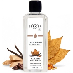 Maison Berger Paris Tabac Ambré - Ricarica Profumatore per Ambienti 500 ml