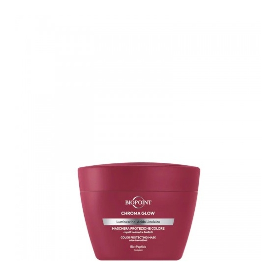 Biopoint Chroma Glow - Maschera Capelli Protezione Colore 200 Ml