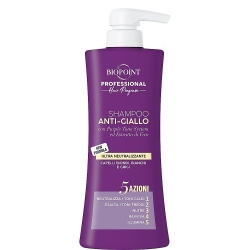 Biopoint Shampoo Anti-Giallo Per Capelli Biondi, Bianchi E Grigi 400 Ml