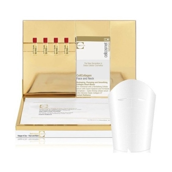 Cellcosmet Cellcollagen Face And Neck - Siero Rivitalizzante Rimpolpante 4 Fiale Da 1,5 Ml